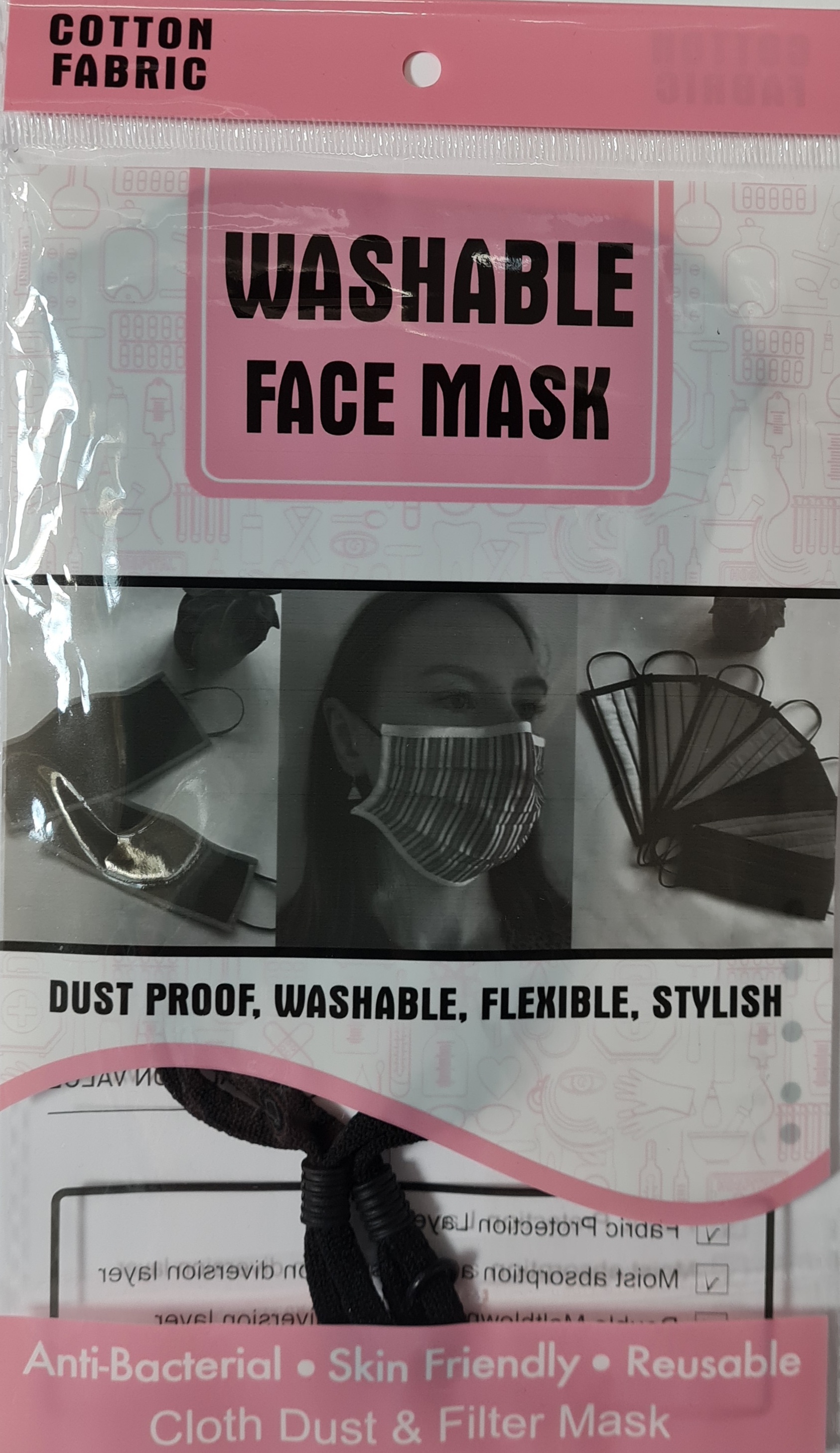 Mask Black Plain