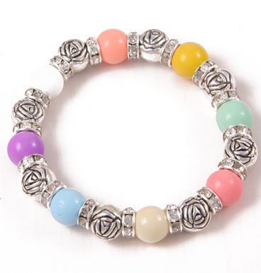 bracelet Soft color and roses