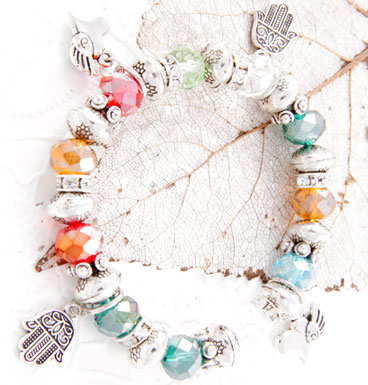 Bracelet Multi color Lucky Hand