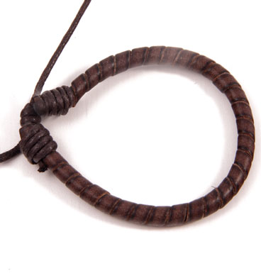 Leren armband rope bracelet