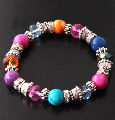 Bracelet multicolor chique