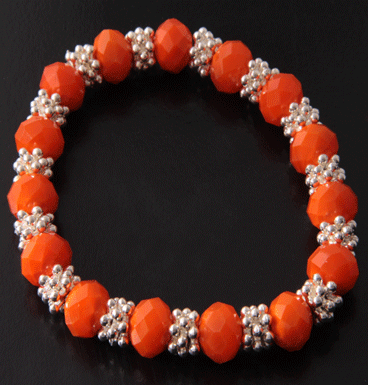 Armband Orange Blossem