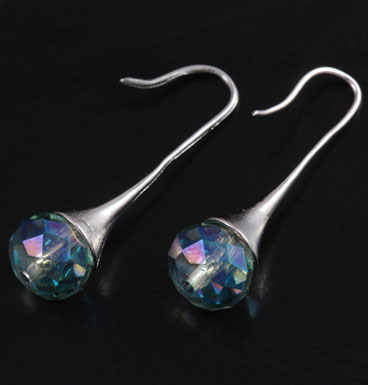 Earrings Rainbow dewdrop 