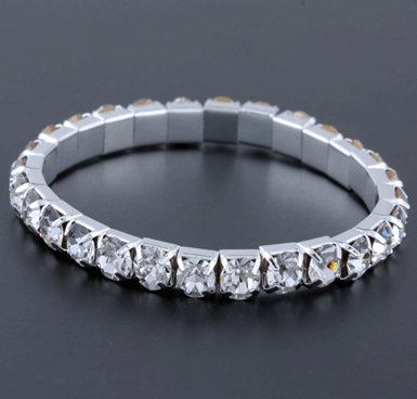 Bracelet Strass Strap 1 line - big stones 