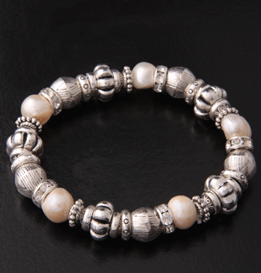 Bracelet Pearl & strass I