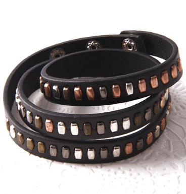 Armband Wrap 3 colored studs