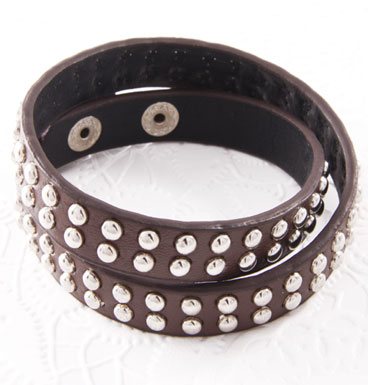 Bracelet Double row studs