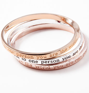 Bracelet Inspiration Message III