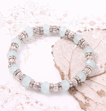 Armband Small Ice blue Crystals