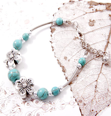 Bracelet TQ and flower