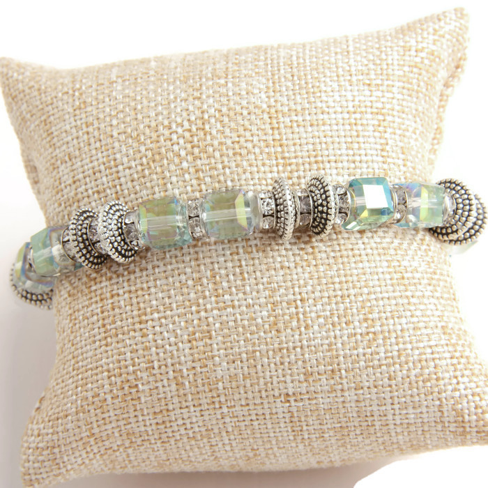 Bracelet Crystal Sea colored