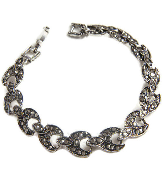 Bracelet marcasite chaines