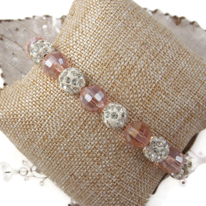 Armband Shamballa & Crystal Shine