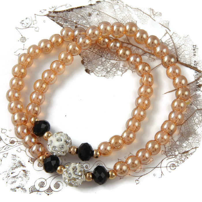Bracelet/Necklace Shamballa Wrap