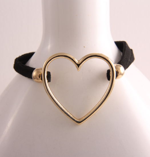 Bracelet heart silhouet