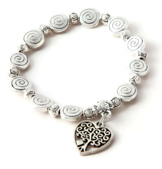 Bracelet Hearted Tree of Life