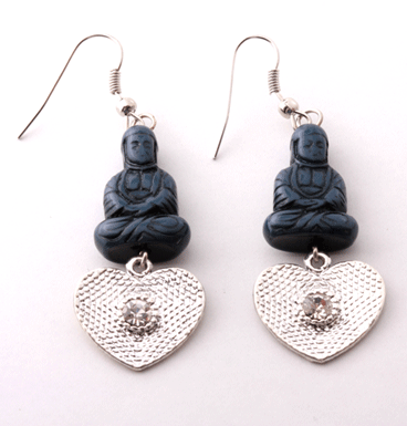 Earrings Buddha