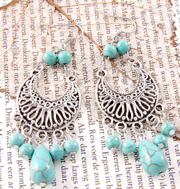 Earrings Dreamcatcher and TQ