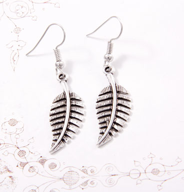 Earrings Leaf