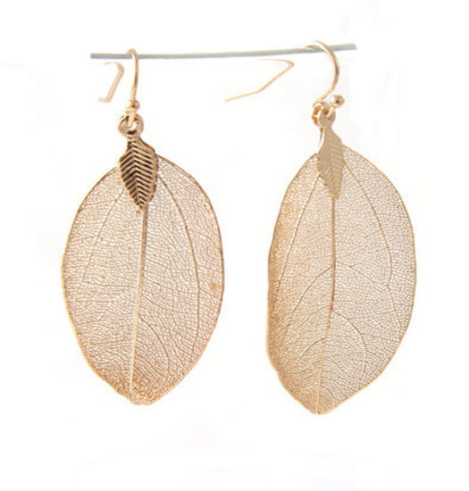 Oorbellen Natural Leaf Small