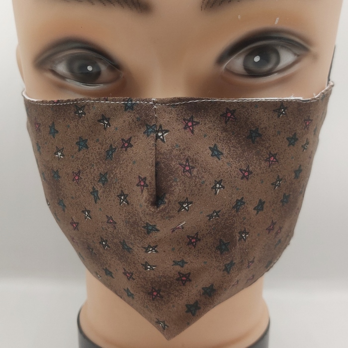 Mask Starry Night Brown
