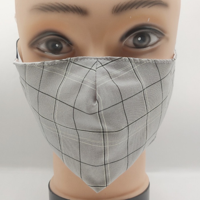 Mask Blocked grey