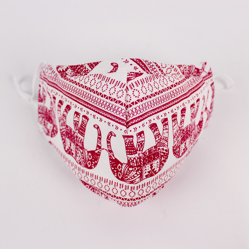 Mask Elephant Red