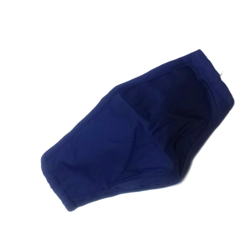 Mask dark blue plain