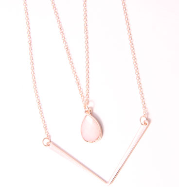 Dubbele Ketting Droplet