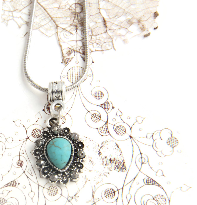 Ketting Turquoise & Markaziet