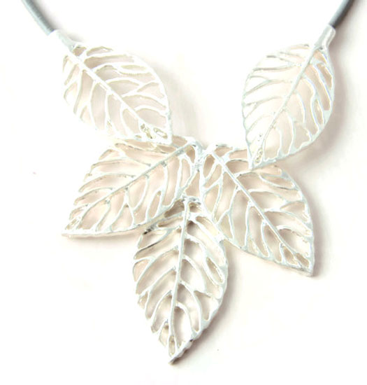 Ketting Leaf Silhoute