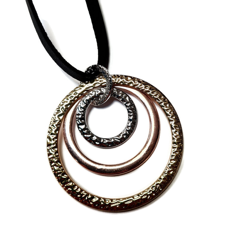 Ketting Hammered Circles