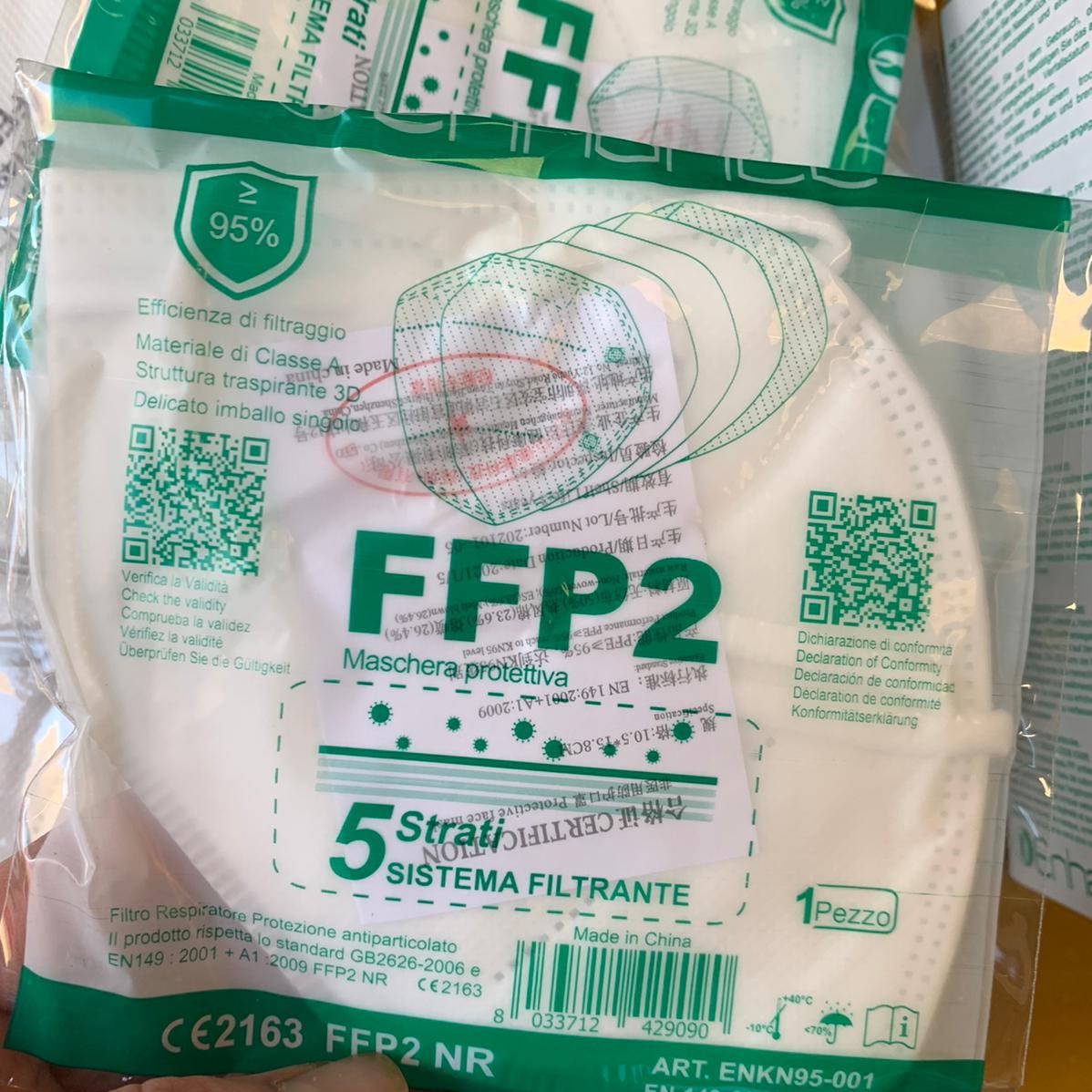 FFP2 mondkapjes