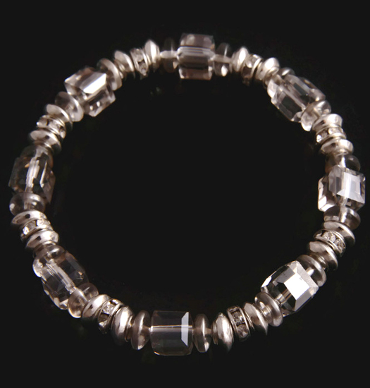 Armband Smokey Crystal