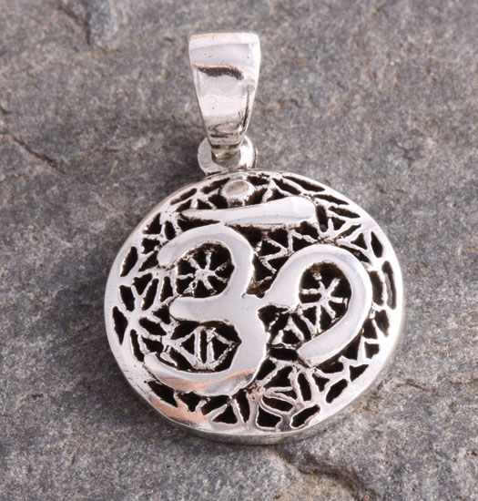 Silver Pendant Ohm