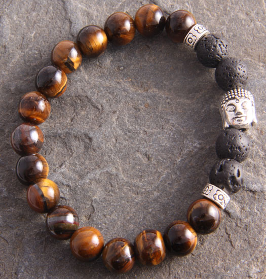 Karma Tiger Eye and buddha