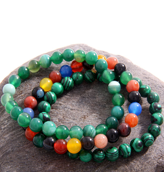 Mineral bracelets