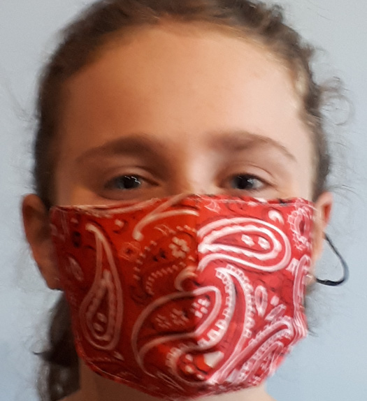 Mask Bandana red
