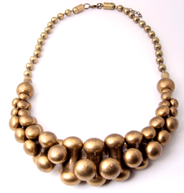 Collier Bronze Bubble