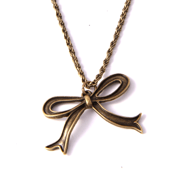 Necklace Small Bow