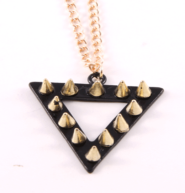Necklace Spiked Triangle