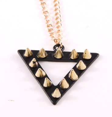 Ketting Spiked Triangle