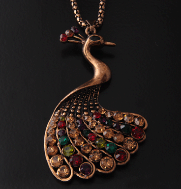 Ketting Victorian Peacock