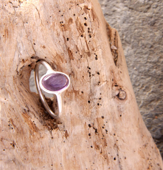 Silver Ring Amethyst