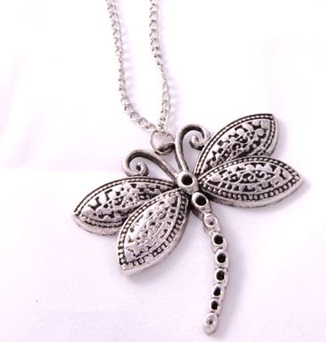 Ketting Silver Dragonfly