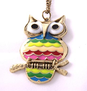 ketting swinging owl