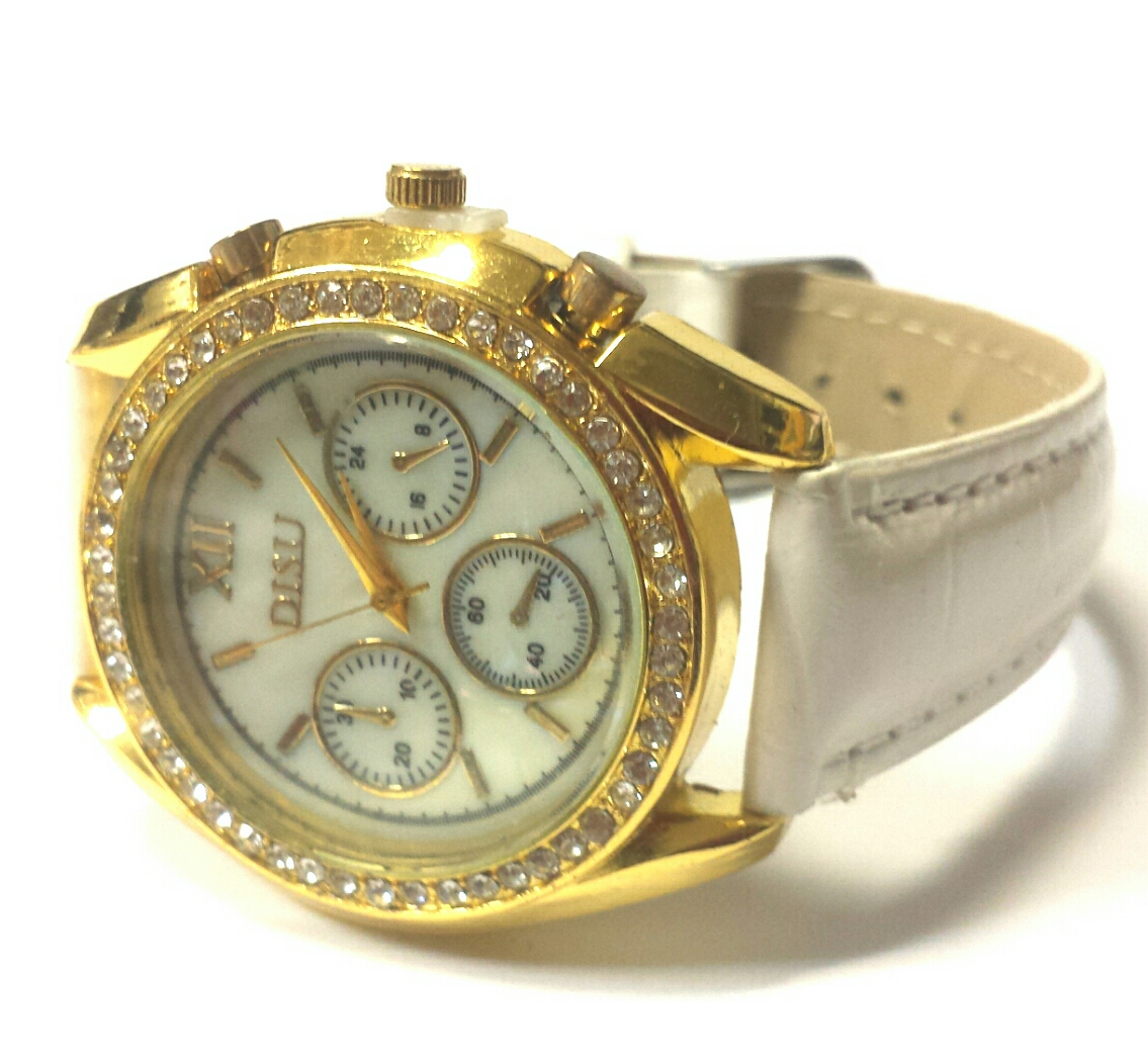 Horloge Goud en Strass