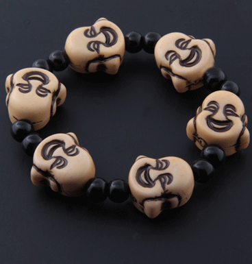 multi buddha w. beads