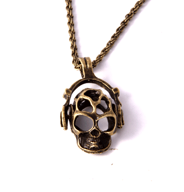 Ketting Headphone Skull